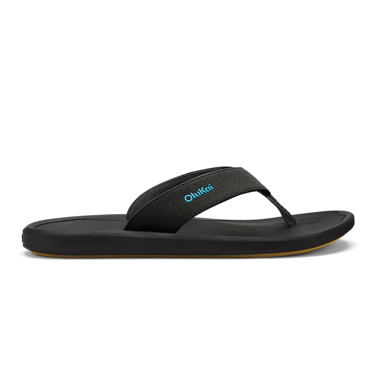 Men's Ki'i Beach Sandal - Lava Rock & Bold Blue
