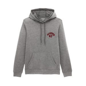 Western Hoodie - Regular Fit - Grey Mele Heather