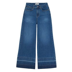 Wrangler® Bespoke Wideleg Crop Jean - High Rise - Leanna