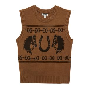 Wrangler Retro® Americana Sweater Vest - Brown