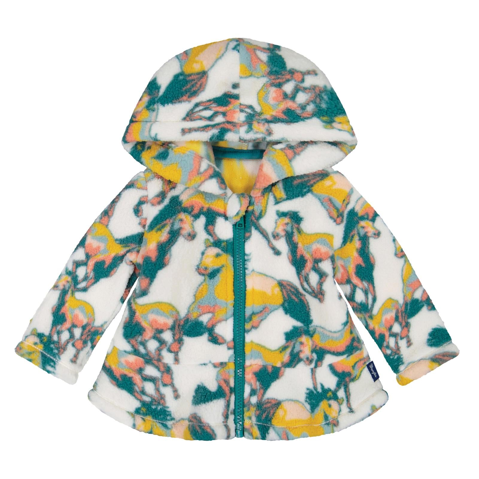 Wrangler® Baby Girls Sherpa Full Zip - White