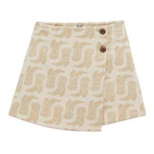 Wrangler Retro® Vintage Dress Set Jacquard Skirt - White