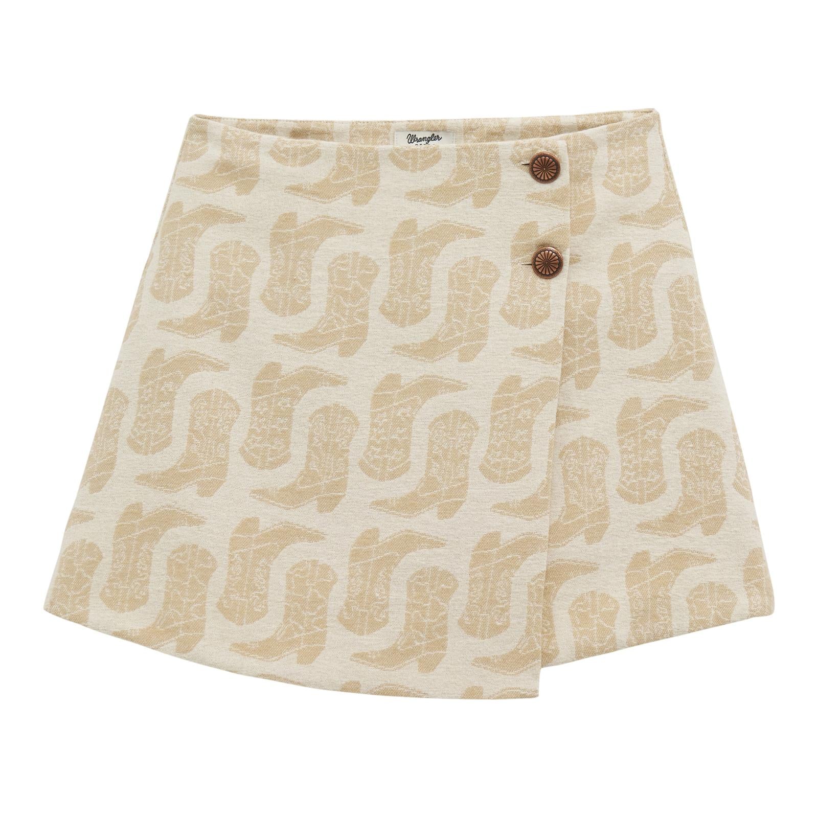 Wrangler Retro® Vintage Dress Set Jacquard Skirt - White