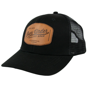 Quality Gear Mesh Back Black Trucker