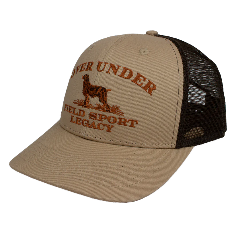 Field Sport Mesh Back Trucker - Khaki