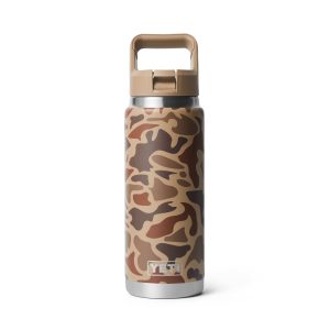 Rambler® 26 oz Straw Water Bottle - Wetlands Camo