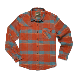Harker's Flannel - Backdrop Plaid - Terracotta