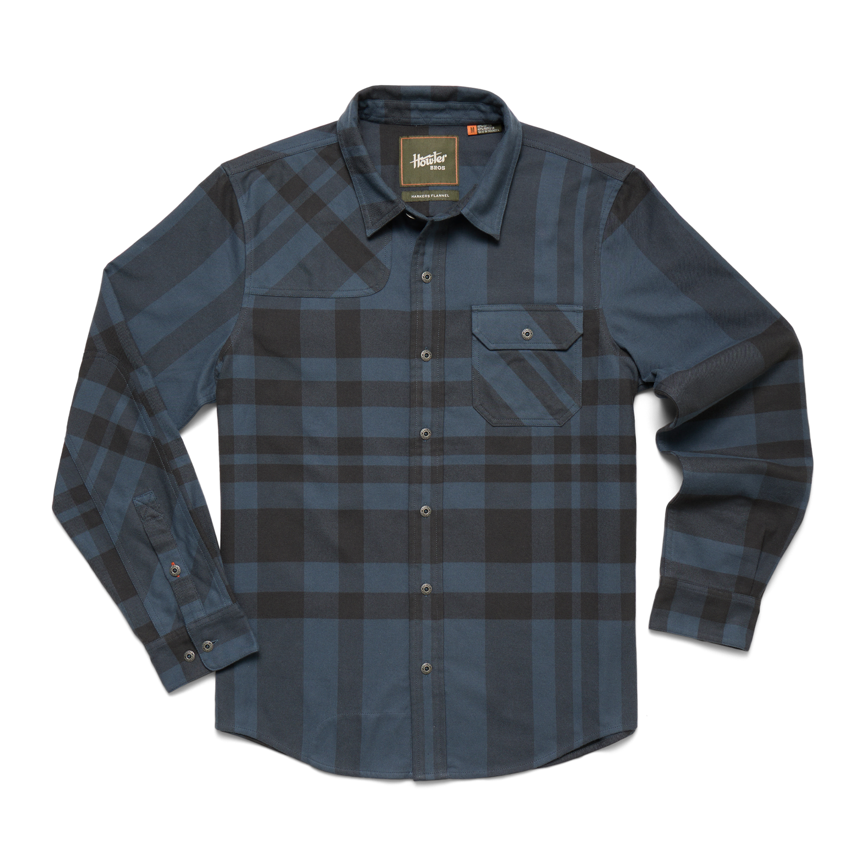 Harker's Flannel - Mega Plaid - Petrol