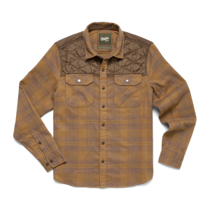 Quintana Quilted Flannel - Big Barrett Plaid - Swamp