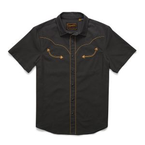 Broncbuster Snapshirt - Antique Black
