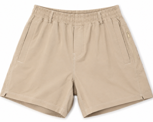 Dallas Wayne 6" Lined Shorts - Khaki