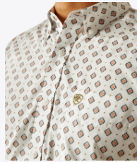 Wrinkle Free Evan Classic Fit Shirt - White - Image 4
