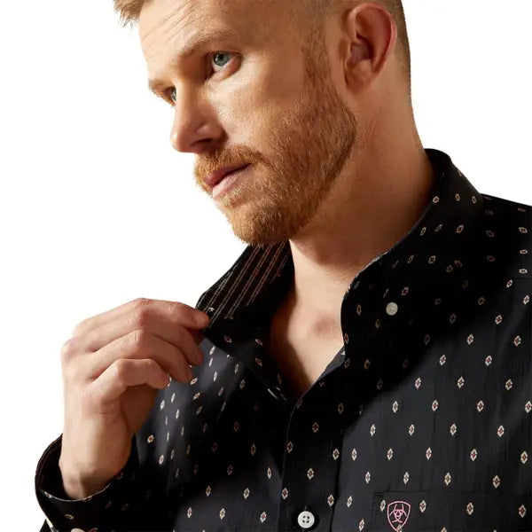 Wrinkle Free Asher Classic Fit Shirt - Image 4