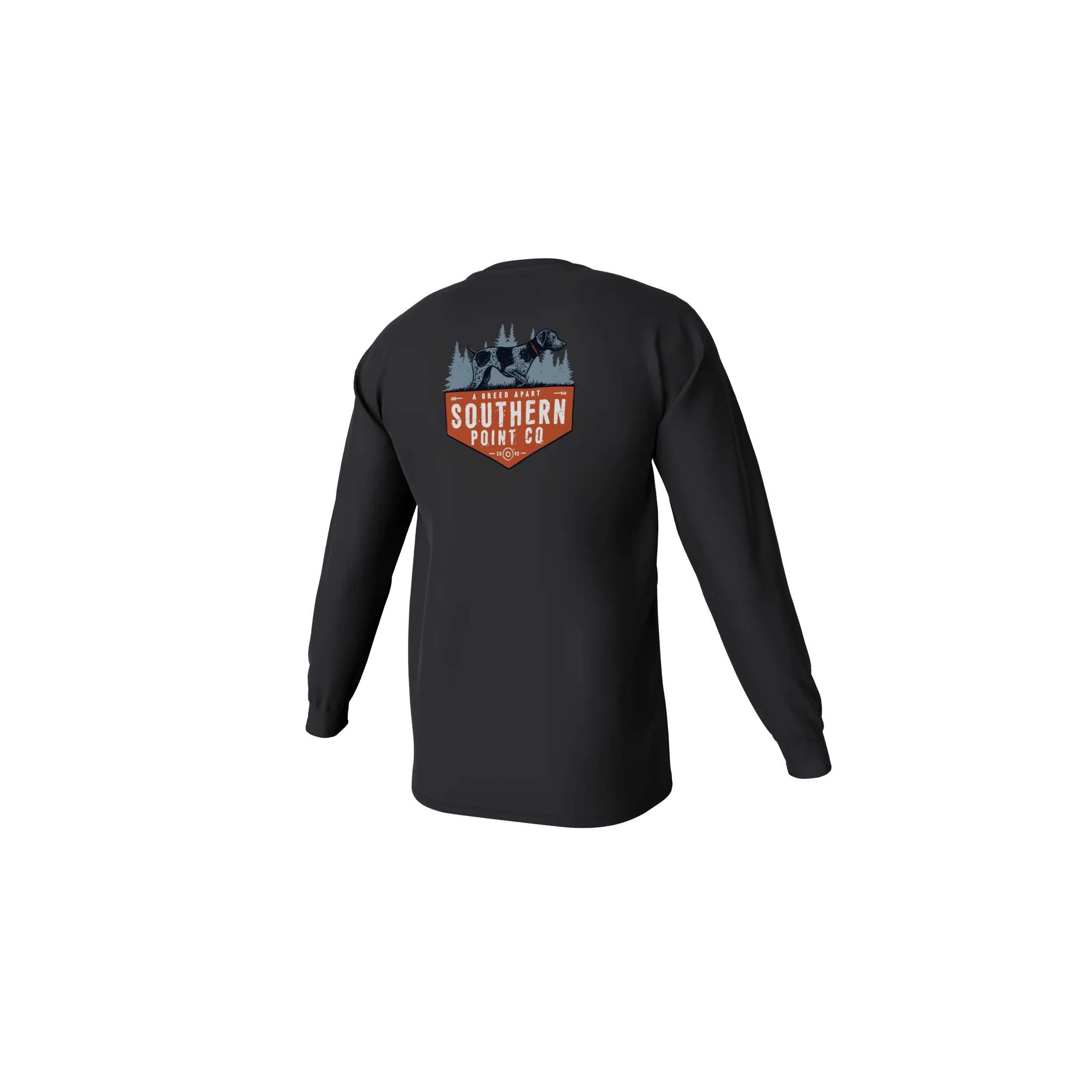 Youth Down South Long Sleeve Pocket Tee - Black