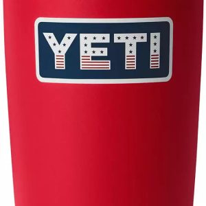 Rambler® 20 oz Tumbler - Red/Badge