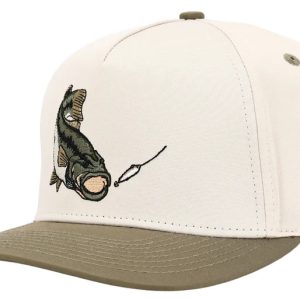 Bass Hat - Cream/Green