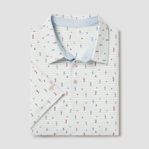 Fore The Best Printed Polo