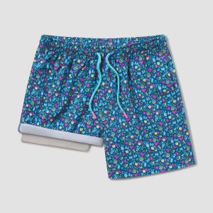 Sunset Sips Swim Shorts - Sunset Sips