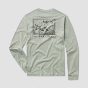 Youth Seasonal Flight L/S Tee - Iceberg Green