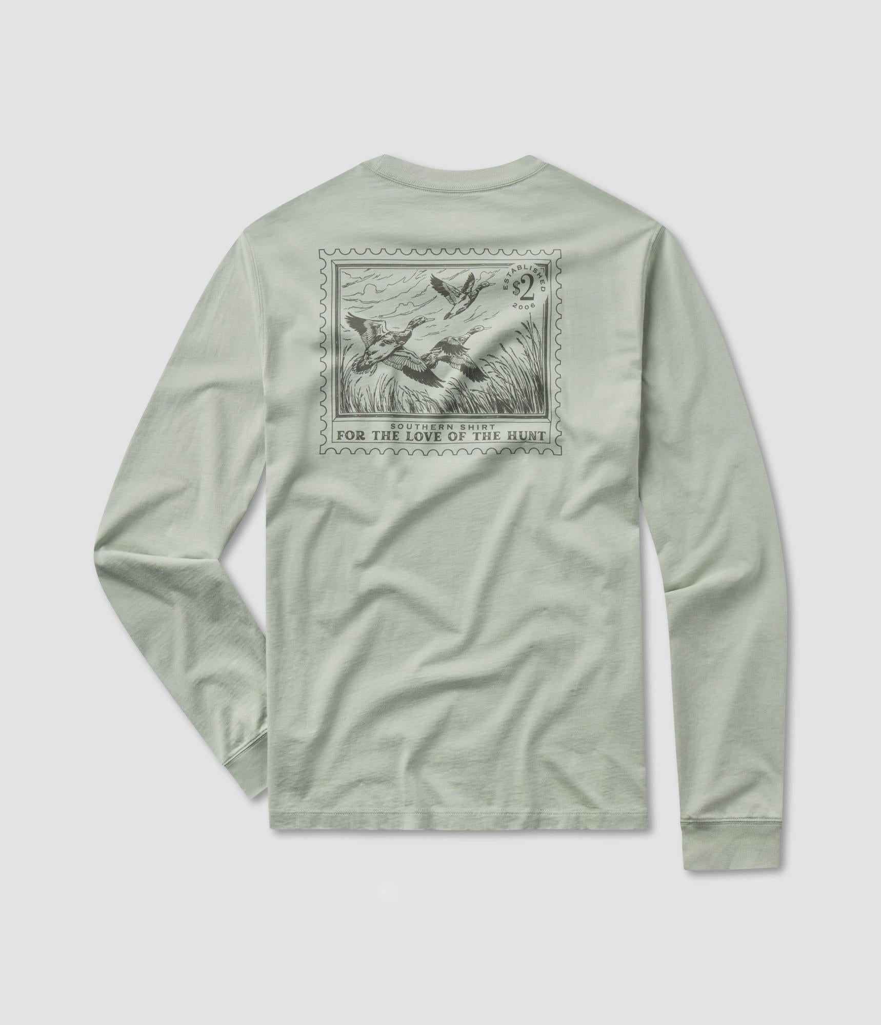 Youth Seasonal Flight L/S Tee - Iceberg Green
