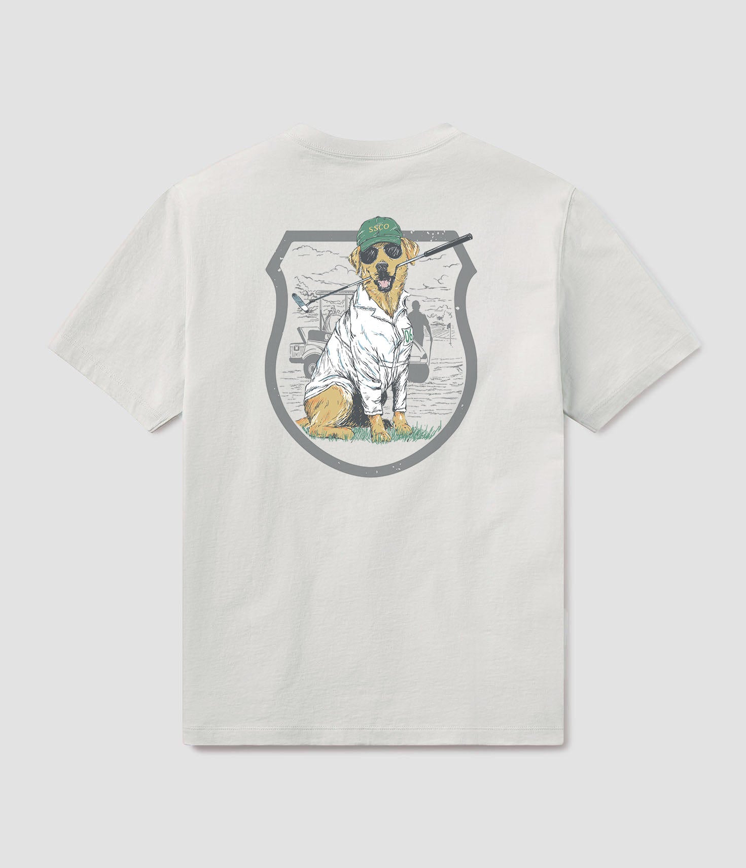 Who's Your Caddy Tee - Oyster