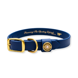 Waterproof Dog Collar - Navy