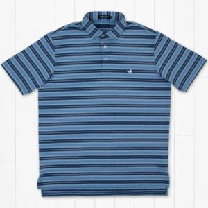 Havana Performance Polo - Blue/Navy