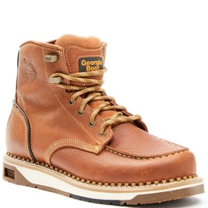 Georgia Boot Men's Wedge Work Boots - Soft Toe