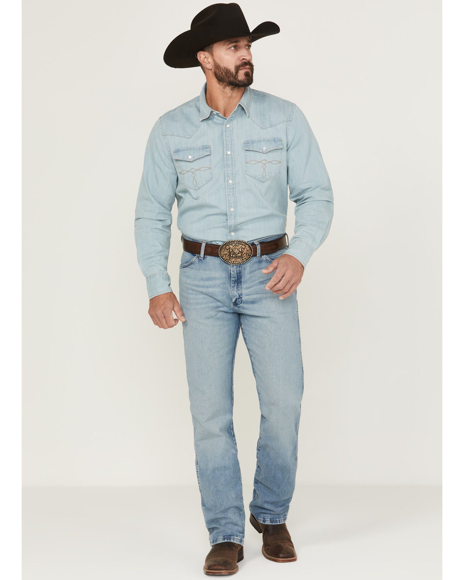 Cowboy Cut Vintage Inspired Regular Fit Jean - Tobacco Road