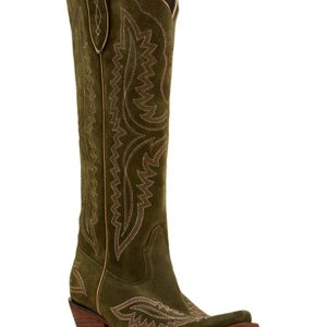 Ariat Women's Casanova Tall Western Snip Toe Boot - Olive