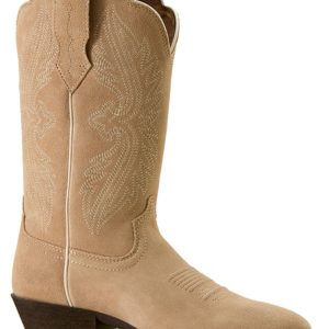 Ariat Women's Heritage Stretchfit Performance Round Toe Western Boot - Taupe