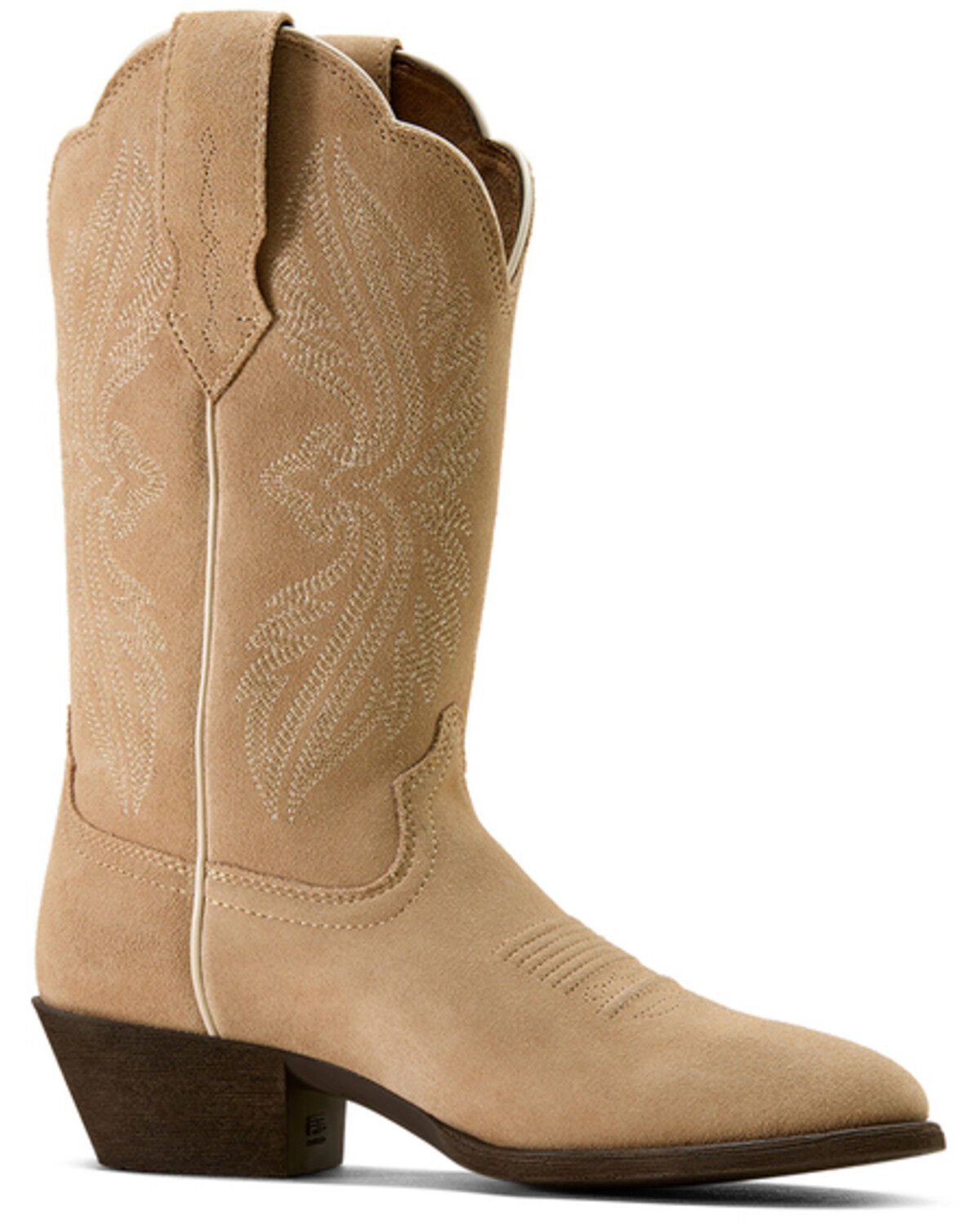 Ariat Women's Heritage Stretchfit Performance Round Toe Western Boot - Taupe
