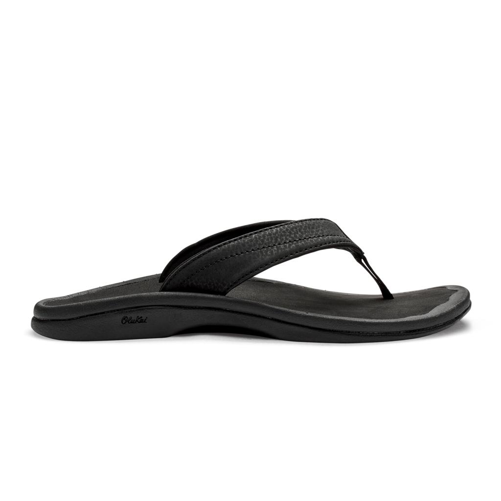 'Ohana Women's Beach Sandal - Bright Black & Black