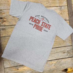 Family Owned Short Sleeve Pocket Tee- Gray