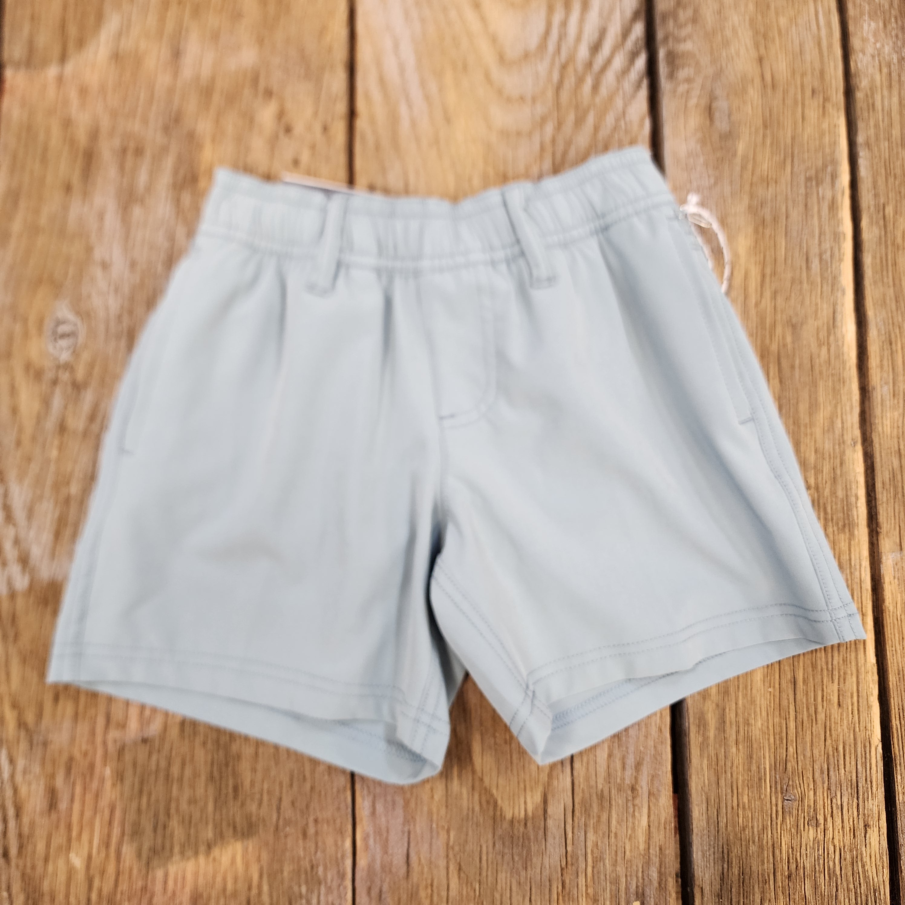 Boys Hybrid Shirt - Stone Blue