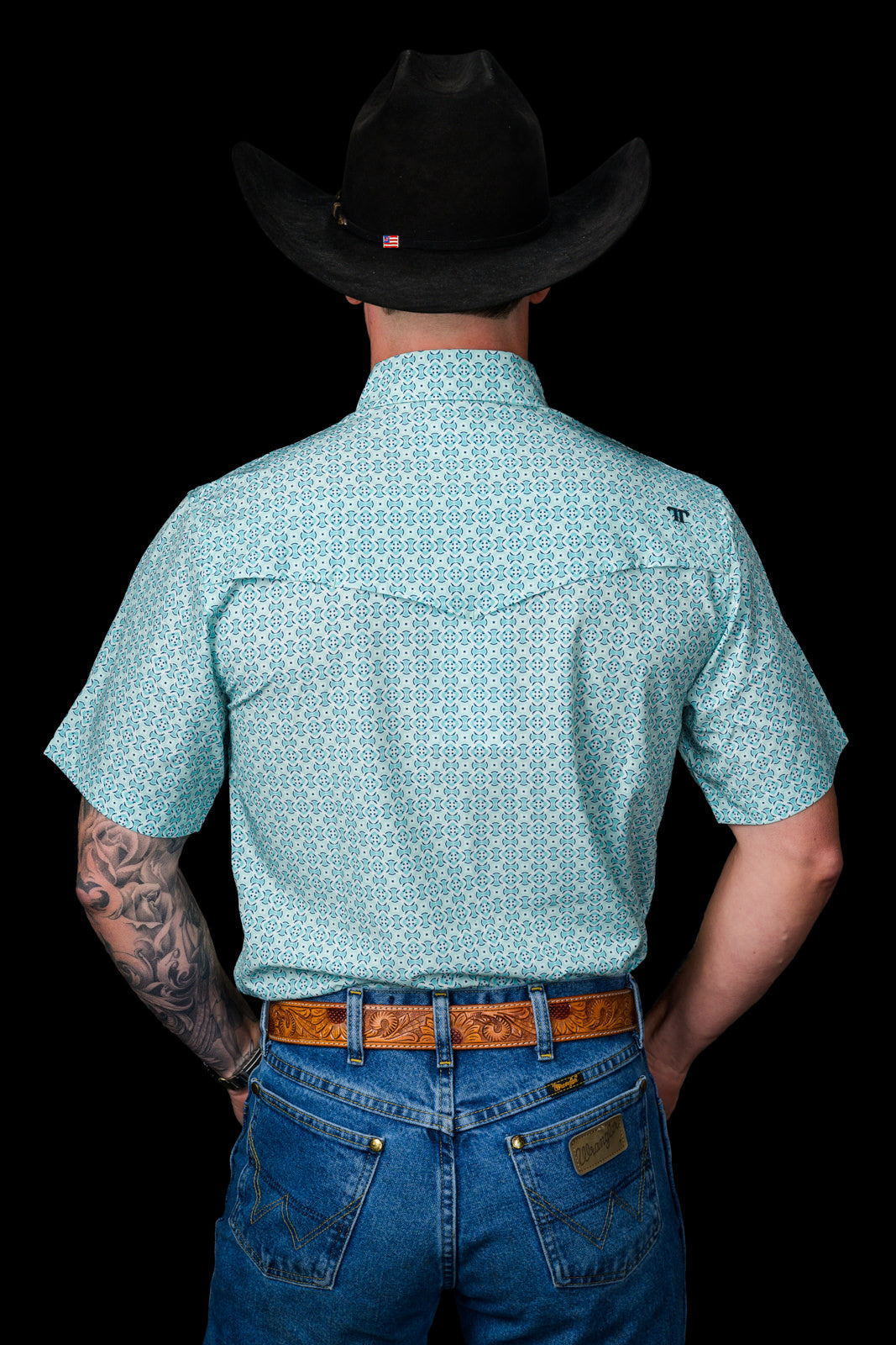The Pierce - Short Sleeve Pearl Snap Shirt - Image 2
