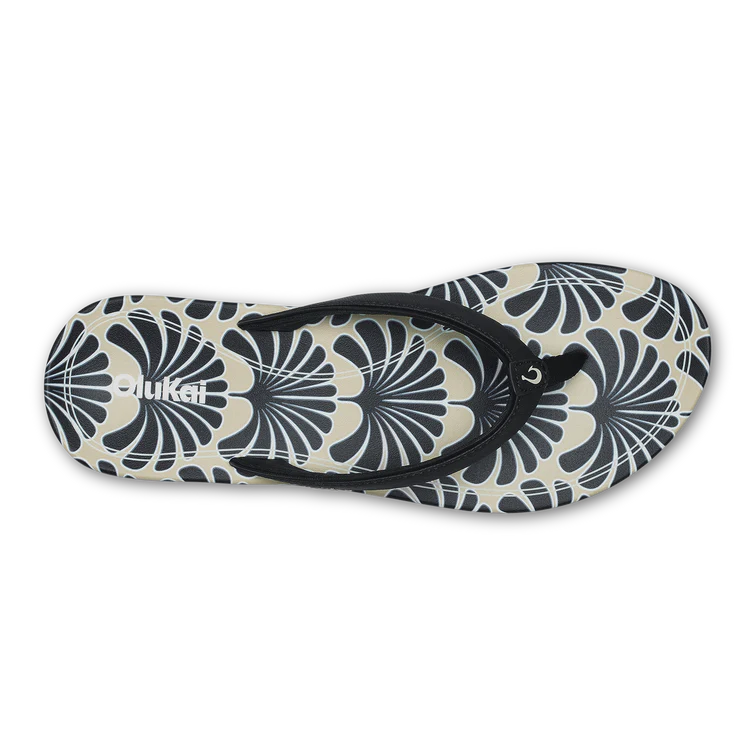 Women's 'Uiki Sandal - Black & Pai - Image 2