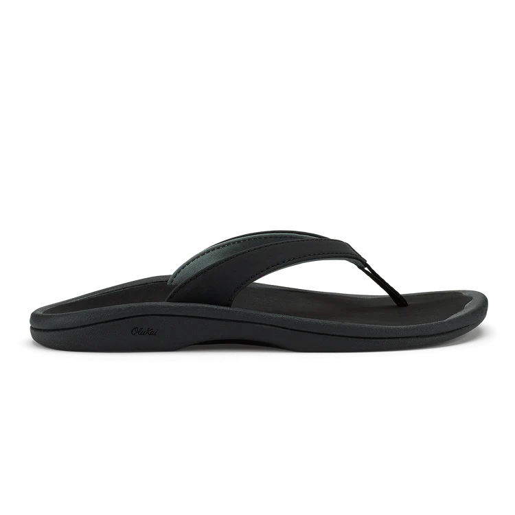 'Ohana Lahi Women's Beach Sandals - Black & Black