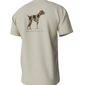 Youth Greyton Detail Short Sleeve Pocket Tee - Cloud Cream
