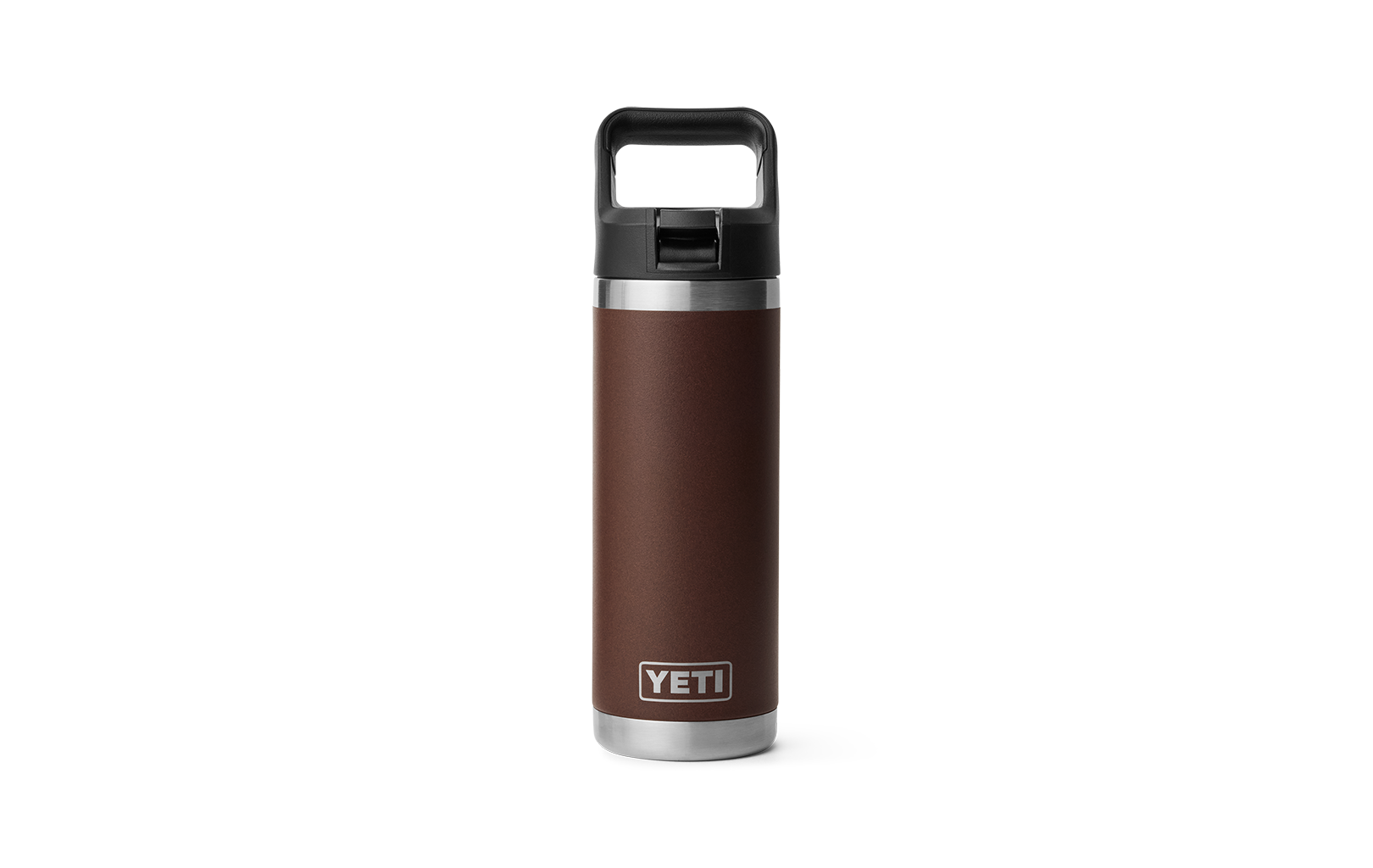 Rambler® 18 oz Straw Water Bottle - Wetlands Brown - Image 5