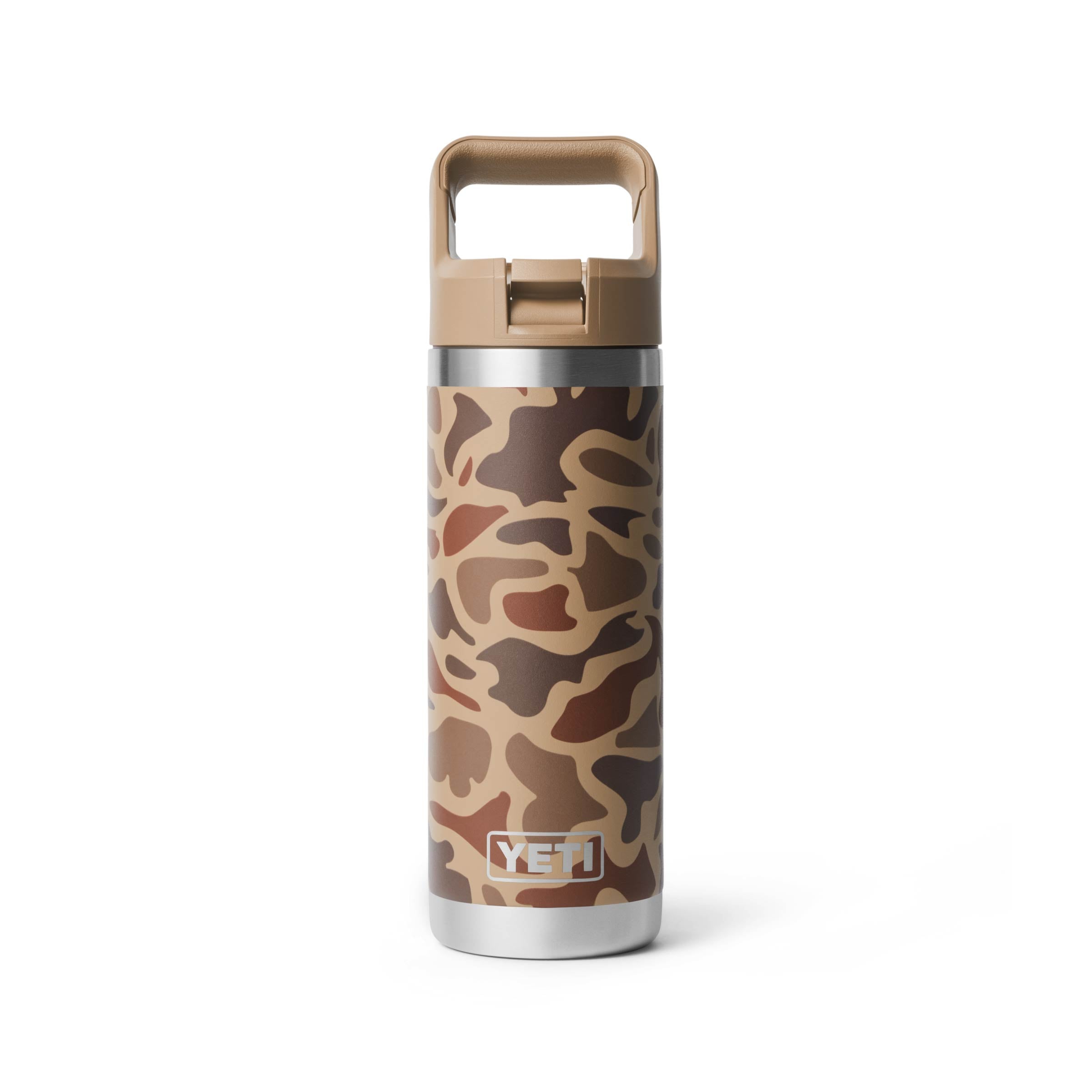 Rambler® 18 oz Straw Water Bottle - Wetlands Camo