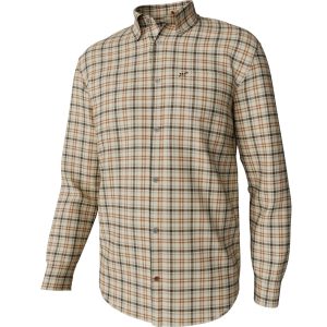Hadley Vintage Long Sleeve Button Down - Miller Plaid - Gunstock