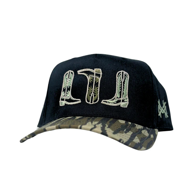 MHC Boots Trucker Hat - Bottomland/Black Otto