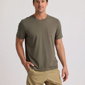 Men's Bamboo Current Pocket Tee - Fatigue
