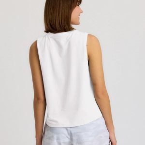 Women's Bamboo Current Tank - White