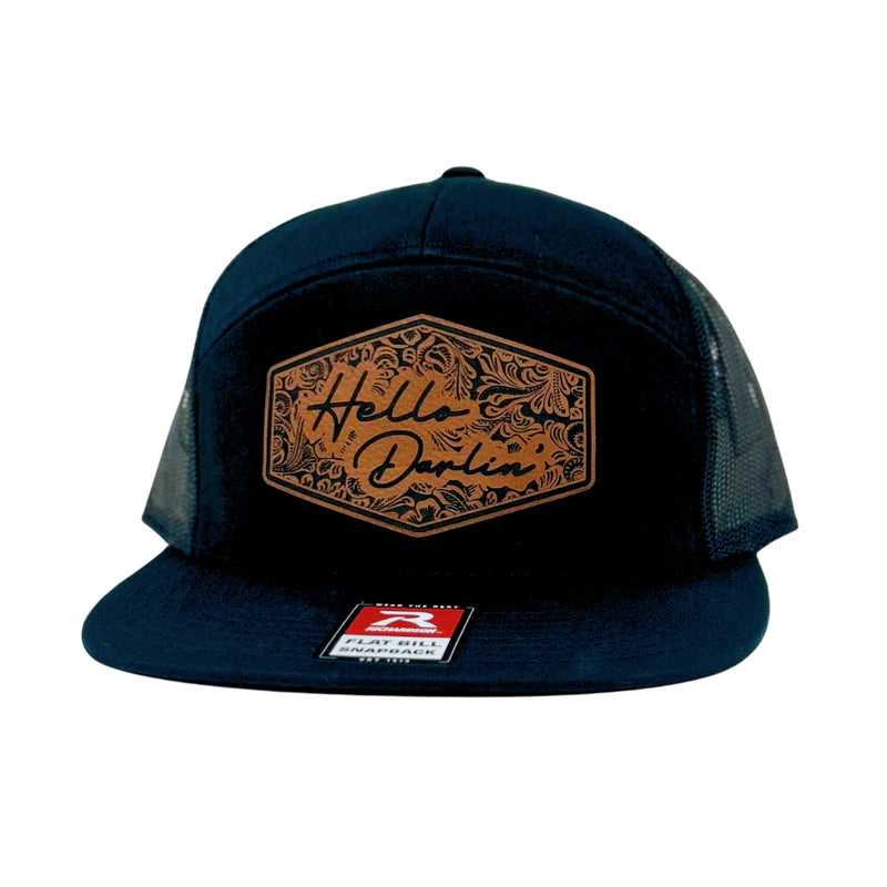 MHC Hello Darlin Patch Hat - Black Richardson