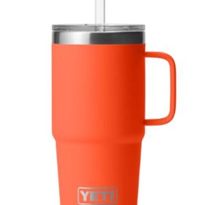 Rambler® 25 oz Straw Mug - Papaya