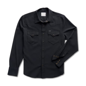 Men's Performance Western Pearl Snap - Black