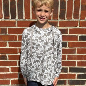 Youth Marsh Camo Performance Hoodie