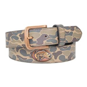 Brown Old School Camo Belt - Bass